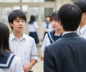 お陰様で、高校に入学し通学しています。